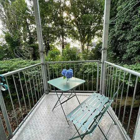 3 Burghof Mit Balkon Im Herzen Flensburgs Appartamento