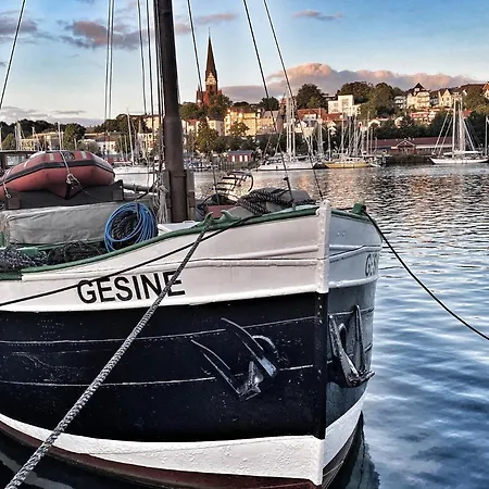 Apartament 3 Burghof Mit Balkon Im Herzen Flensburgs